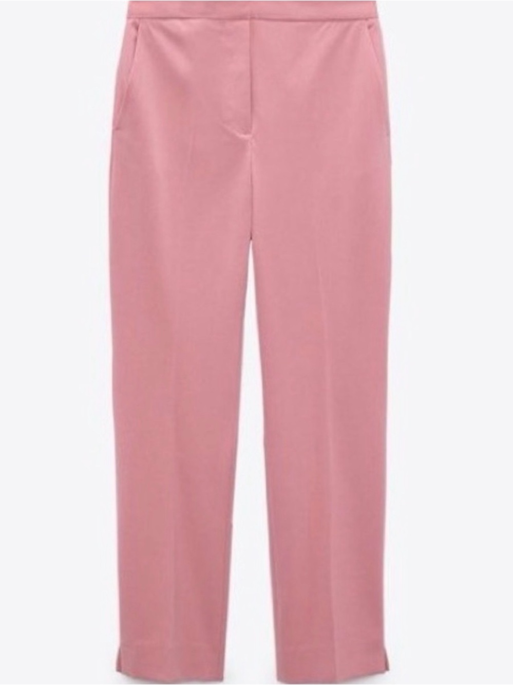 Zara pink tailored pants